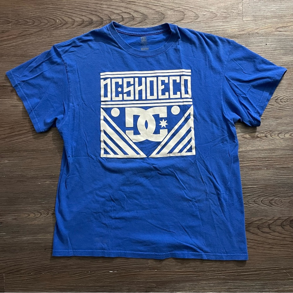 DC Blue Short Sleeve Graphic Tee